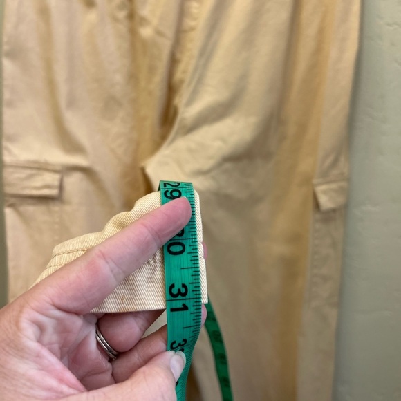 Roxy Precious Cargo Pull on wide leg pant LG surfer beach coastal casual pockets - Picture 7 of 8